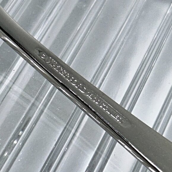 Waterford Ballet Ribbon Matte Stainless Flatware ONE (1) Fork/Dinner Fork 8" - Picture 8 of 11